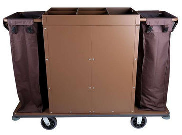 6" PVC Wheel Brown Assembling Restaurant Supply Equipment For Hotel