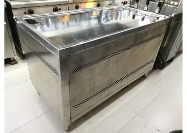 380V 8.4KW Hot Buffet Equipment Electric Teppanyaki Griddle Stainless Steel Hot Plate