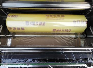 Stainless Steel Electric PVC Cling Film Wrapping Machine / Food Tray Sealing Machine