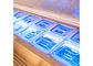 Εμπορικό ψυγείο προετοιμασιών πιτσών με την αερόψυξη Undercounter ο πιό ψυχρός μπλε Ray Lighting 2 πορτών
