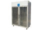 Εγκεκριμένη CE πόρτα γυαλιού προσιτότητα-στον όρθιο εισαγόμενο ψυγείο Embraco ψυκτήρα ψυγείων συμπιεστών εμπορικό