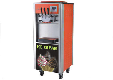 20-30L/H δύο παγωτό Mahine ουράνιων τόξων γεύσεων/εμπορικός ψυκτήρας παγωτού