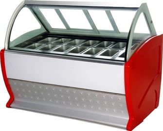 Εμπορική προθήκη ψυκτήρων ψυγείων παγωτού εξοικονόμησης ενέργειας