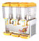 3x17L κρύος διανομέας χυμού/εμπορικός ψυκτήρας ψυγείων 3-δεξαμενών