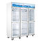 Εμπορικός ανεμιστήρας ψυγείων πορτών γυαλιού 6 υψηλής αποδοτικότητας το διπλό συμπιεστή