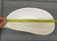 Η άσπρη Dinnerware μελαμινών σάλπιγγα - Shell - διαμορφώνει το μήκος 25cm βάρος 405g πιάτων